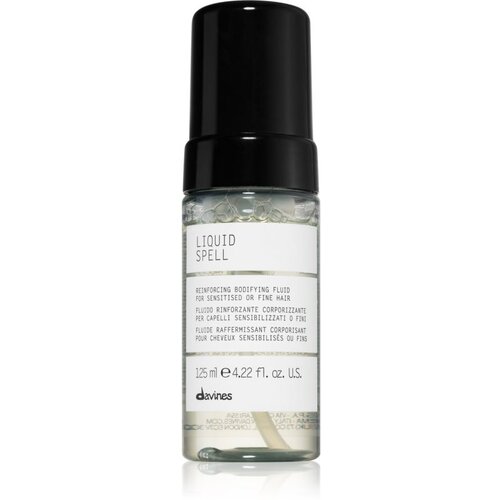 DAVINES Liquid Spell Reinforcing Bodifying Fluid kura brez spiranja za tanke lase 125 ml Slike