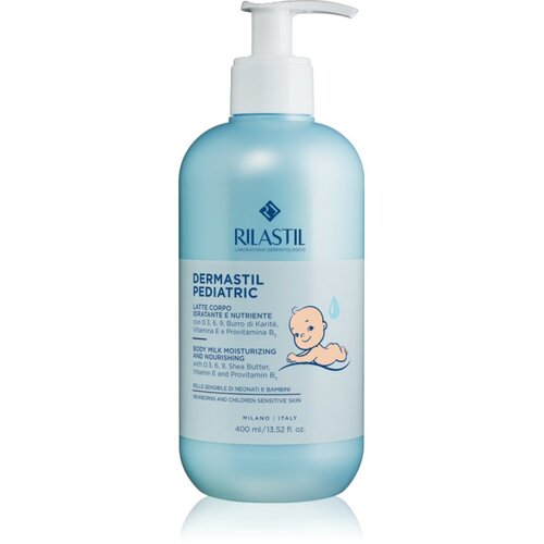 Rilastil Dermastil Pediatric nježno mlijeko za tijelo za djecu od rođenja 400 ml Slike