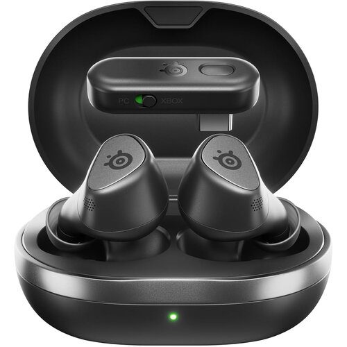 Steel Series Arctis GameBuds Xbox brezžične igralne u&scaron;esne slu&scaron;alke črne barve za PC & igralne konzole & mobilne telefone Cene