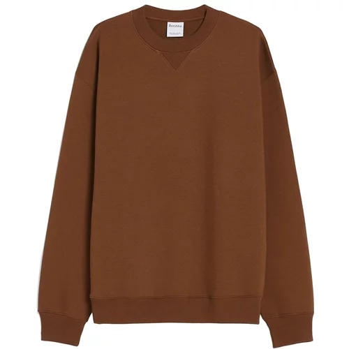 Bershka Sweater majica smeđa