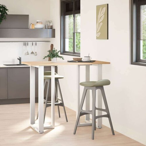  Noge za barski stol T-oblika 2 kom 60x35x(110-111) cm čelik Slike