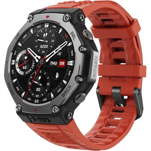 Amazfit T REX 3 Lava 1.5" AMOLED; 27 days battery life; GPS; 100 ATM vodootporan Cijene