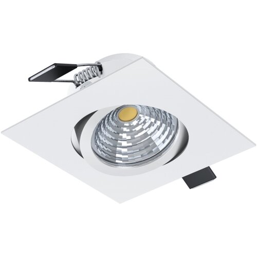 Eglo LED vgradna svetilka Saliceto (Topla bela, Bela, 8,8 x 8,8 x 4,2 cm) Slike