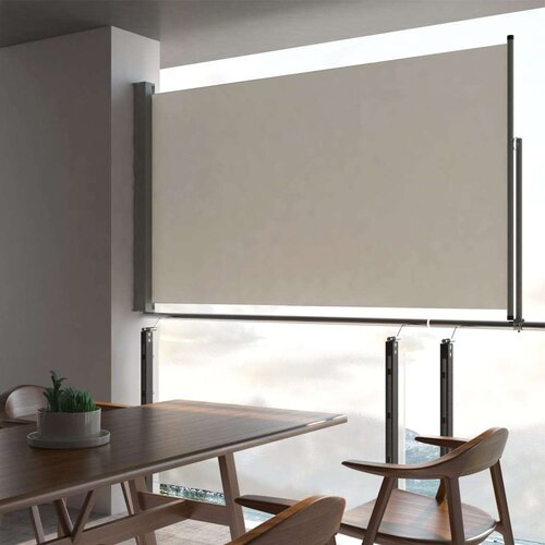  Uvlačiva bočna tenda za terasu 140 x 300 cm krem Cijene