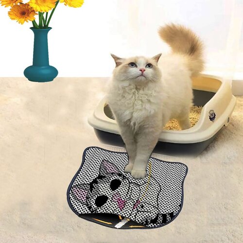 WALLXPERT Kdkafa0138 multicolor cat litter mat Cene