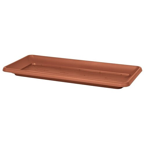  Podložak za žardinjeru za cvijeće Mediteran Maxi (D x &amp;Scaron; x V: 100 cm x 40 cm x 7 mm, Terakota) Slike