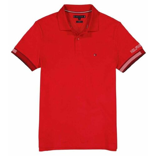 Tommy Hilfiger crvena muška polo majica  THMW0MW34780-XLG Cene