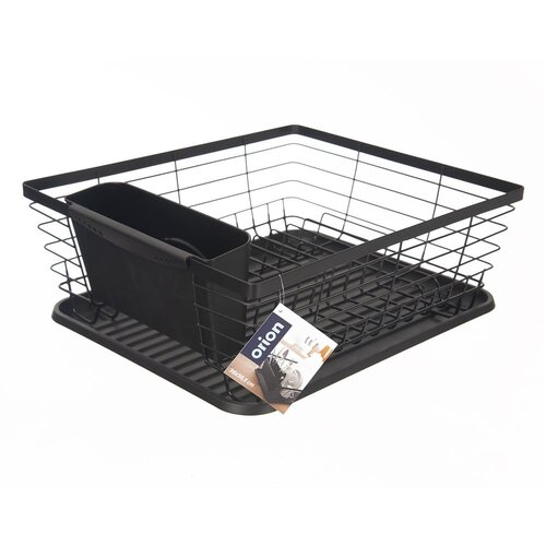 Orion Crni metalni ocjeđivač za posuđe 36x30,5 cm Radka &amp;ndash; Slike