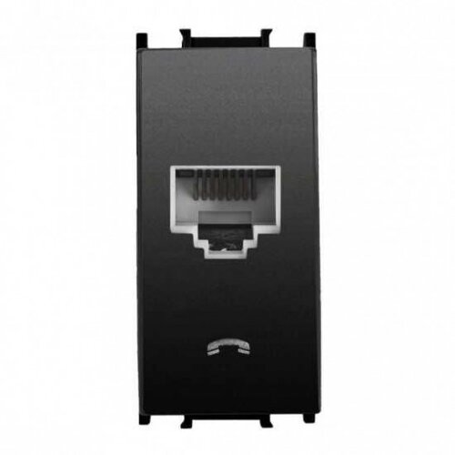 Panasonic Priključnica crna 1M PTT CAT3e telefonska WVTT1402-4BL EU2 Thea Modular Cene