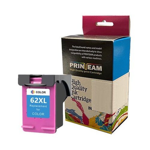  Tinta Print-Team HP 62XL Color Cene