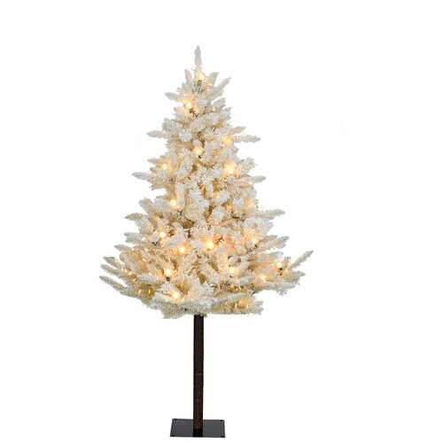 Novogodišnja jelka na stablu, krem boje sa LED lampicama – 150 cm 136710 Cene