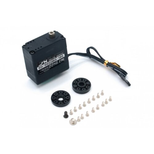  Robot servo 2.2 Nm, 300&amp;ordm;, dual axis, 6 V, metal Slike