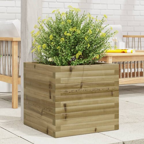 VidaXL Vrtna sadilica 50x50x46 cm od impregnirane borovine Slike