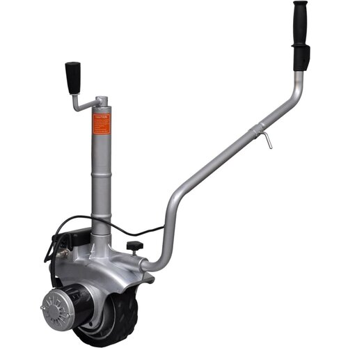 vidaXL Podporno kolo za prikolico motorizirano 12 V 350 W aluminij Cene