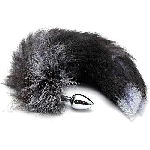 Alive Analna kupa Black &amp;amp; White Fox Tail S Slike