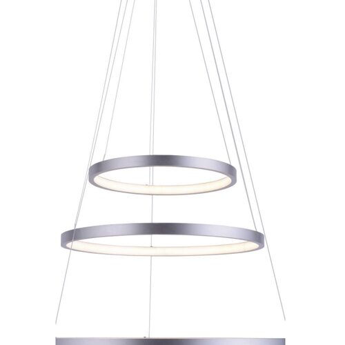  LED prigu&amp;scaron;iva lampa na sajli CIRCLE LED/15W/230V + LED/20W + LED/25W Slike