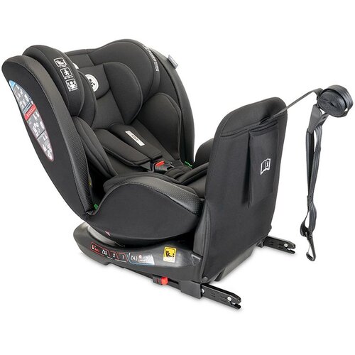 Lorelli Ares autosjedalica i-Size Isofix 360 Anti Rebound Bar 40-150 cm, Black Slike