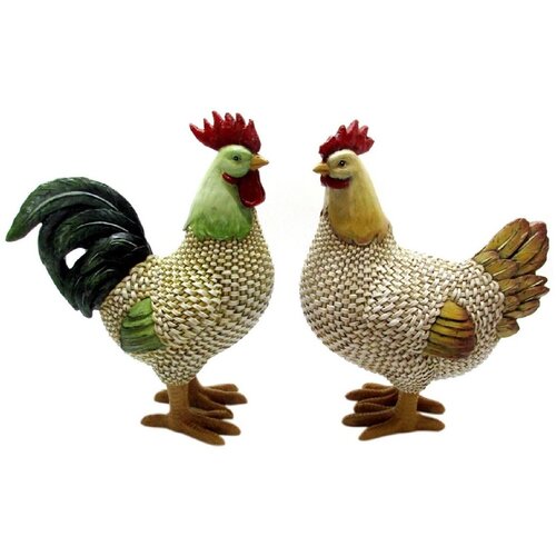 Signes Grimalt Kipci in figurice Slika Hens 2 Enot Večbarvna Slike