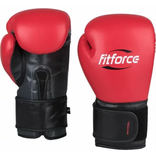 Fitforce PATROL Rukavice za boks, crvena, veličina