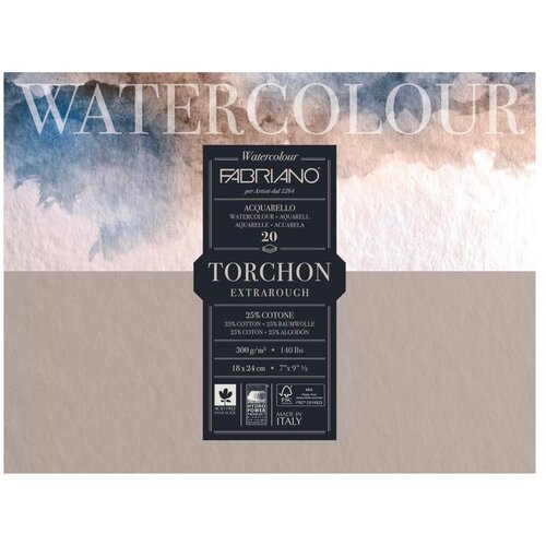 Fabriano BLOK WATERCOLOR 18x24 300G 20L 19100275 Cijene