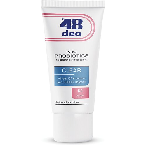  48 Clear antiperspirant roll-on 50ml Cene