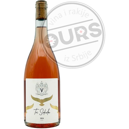  Vilotijević Tri Sokola Roze 0,75l Slike