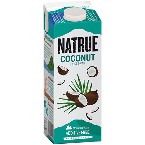 Natrue biljno mleko od KOKOSA bez dodatog šećera, 1l Slike