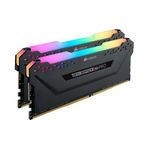 Corsair VENGANCE RGB PRO 16GB (2 x 8GB) DDR4 3600MHz DRAM C18 Black CMW16GX4M2D3600C18 ram memorija Cene