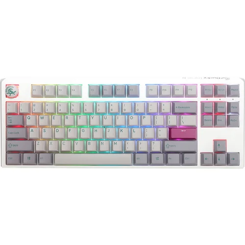 Ducky one 3 tkl mist grey keyboard gaming usb us english