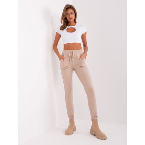 RELEVANCE Sweatpants-RV-DR-8519.30X-beige Cene
