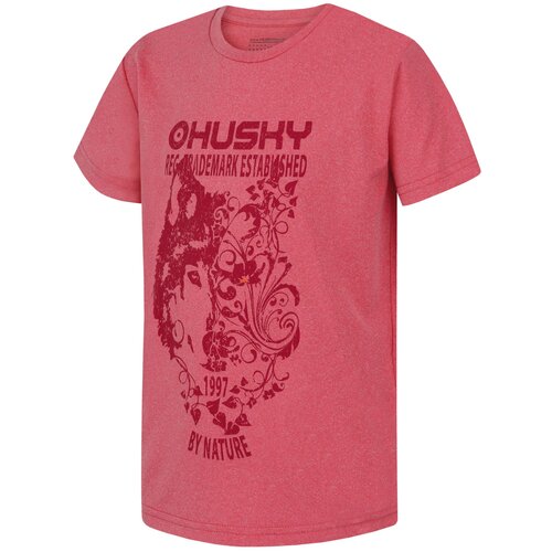 Husky children's functional t-shirt tash k pink Cene