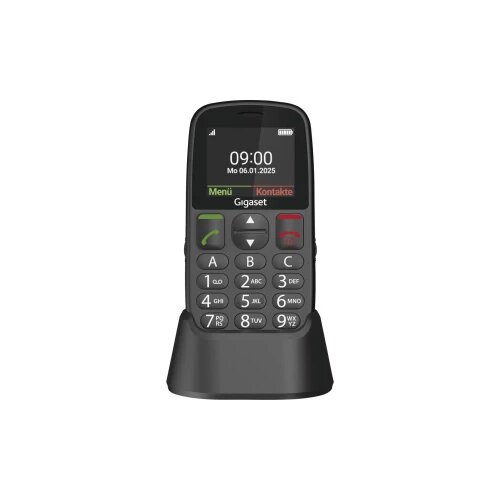 Gigaset GL395 mobilni telefon SOS ključ, za&scaron;tićeno od prskanja vode, za&scaron;tićeno od pra&scaron;ine crna Cijene