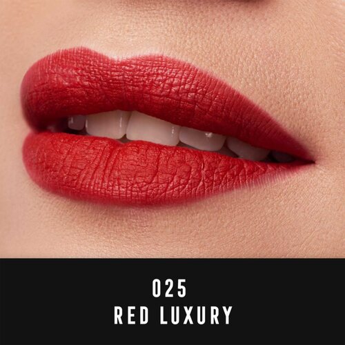 Max Factor Lipfinity Velvet Matte 24HRS tekoča mat &amp;scaron;minka 3,5 ml odtenek 025 Red Luxury za ženske Slike