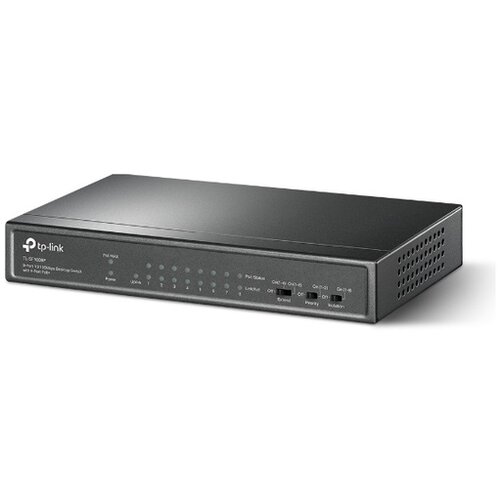 Tp-link Switch TL-SF1009P Omada, 9-Port 10/100Mbps, 8-Port PoE+ 65W, Extend Mode do 250m, Plug and Play Cijene
