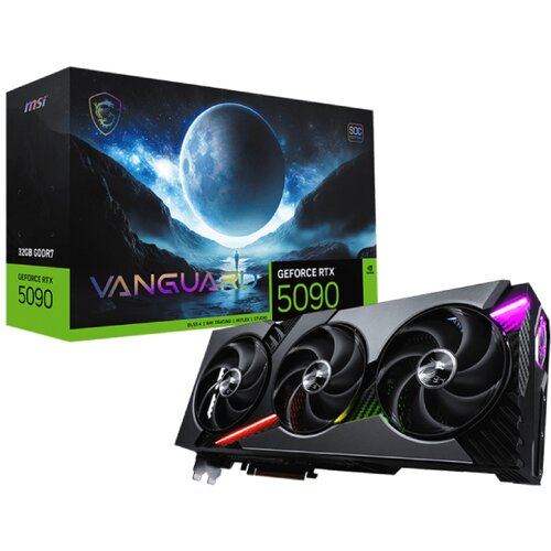 MSI nvidia geforce rtx 5090 vanguard 32G 512 bit geforce rtx 5090 32G vanguard soc grafička karta Cene