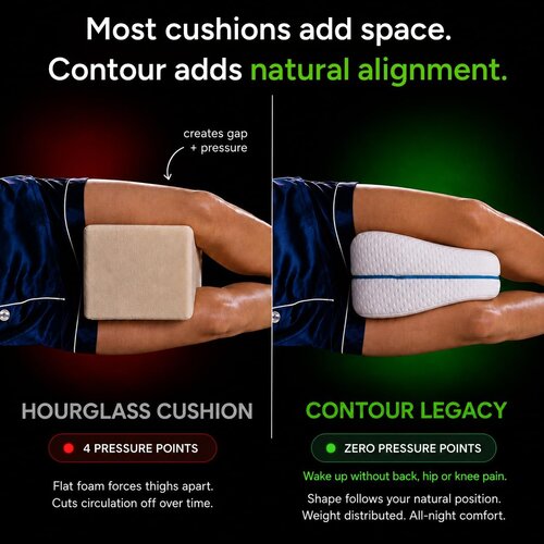 VERKGROUP Ergonomska blazina za med noge CON OUR Leg Pillow Slike