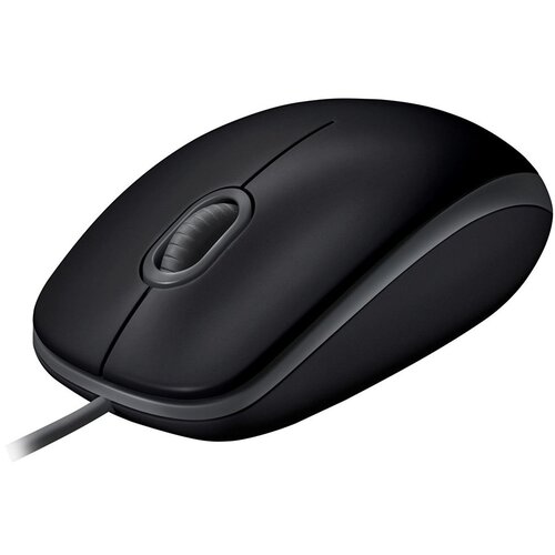 Logitech B110 Corded Mouse - SILENT - BLACK - USB - B2B Slike