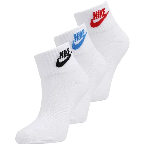 Nike Sportswear Čarape plava / crvena / crna / bijela