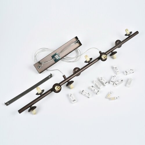 Brilagi led luster na sajli milla 10xG9/3W/230V braon/dimljeno braon Slike