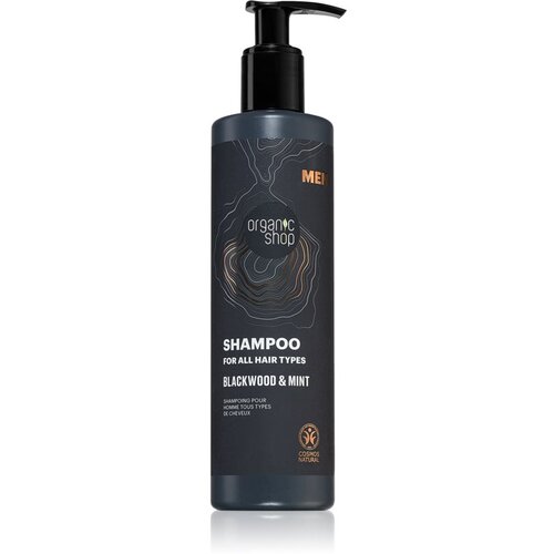 Organic Shop MEN Shampoo Blackwood &amp;amp; Mint Slike