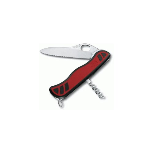 Victorinox nož alpiner grip red/black Slike