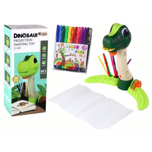  za crtanje sa zvučnim efektima i dodacima dinosaur tamnozeleni Cijene