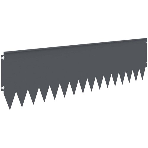  Ograda oko Travnjaka 10 pcs 103 x 30 cm Čelik Antracit Slike