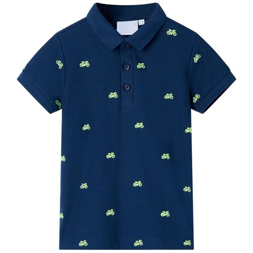 VidaXL Dječja polo majica modra 104 Slike