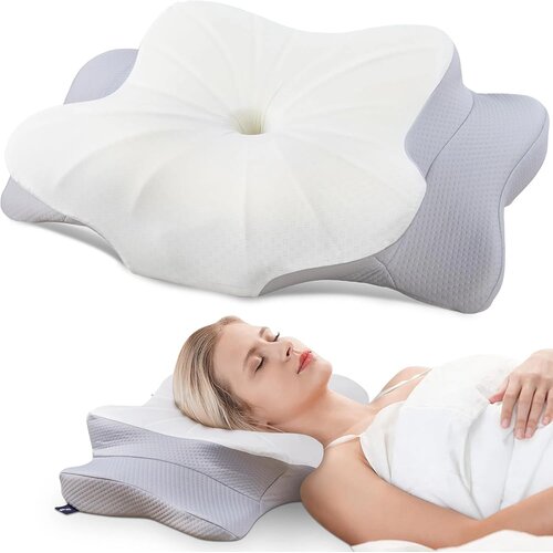 DONAMA ergonomski vzglavnik iz spominske pene - 70&amp;times;42X14 cm Slike