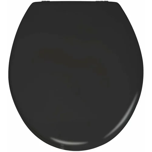 Wenko Mat črna WC deska Prima, 41 x 38 cm