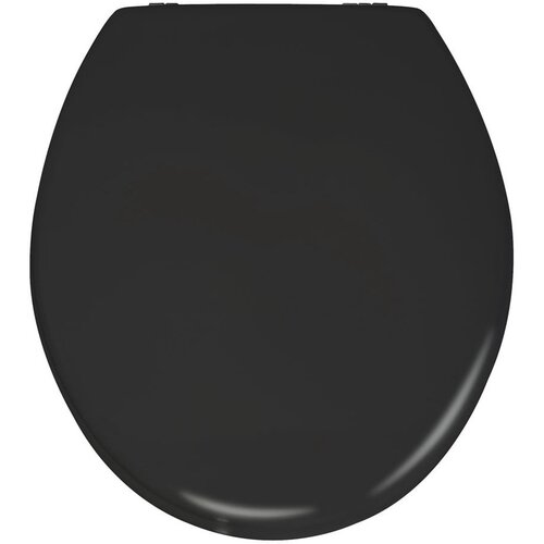 Wenko mat crno WC sjedaloo Prima, 41 x 38 cm Slike