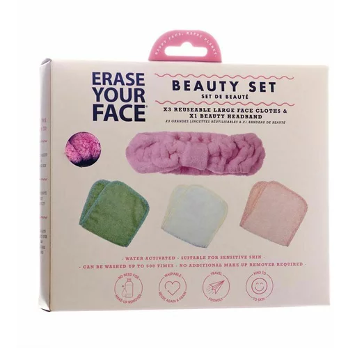 Erase Your Face Komplet izdelkov za čiščenje kože obraza Beauty Set