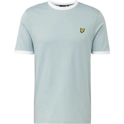 Lyle & Scott Majica 'Ringer' svijetloplava / žuta / bijela