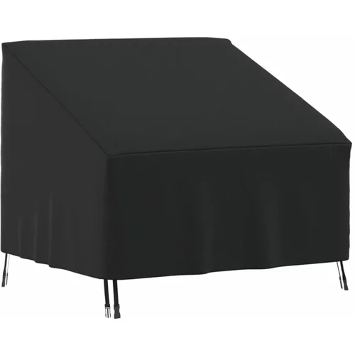 vidaXL Pokrivalo za vrtni stol črno 96x79x49/74 cm 420D oxford